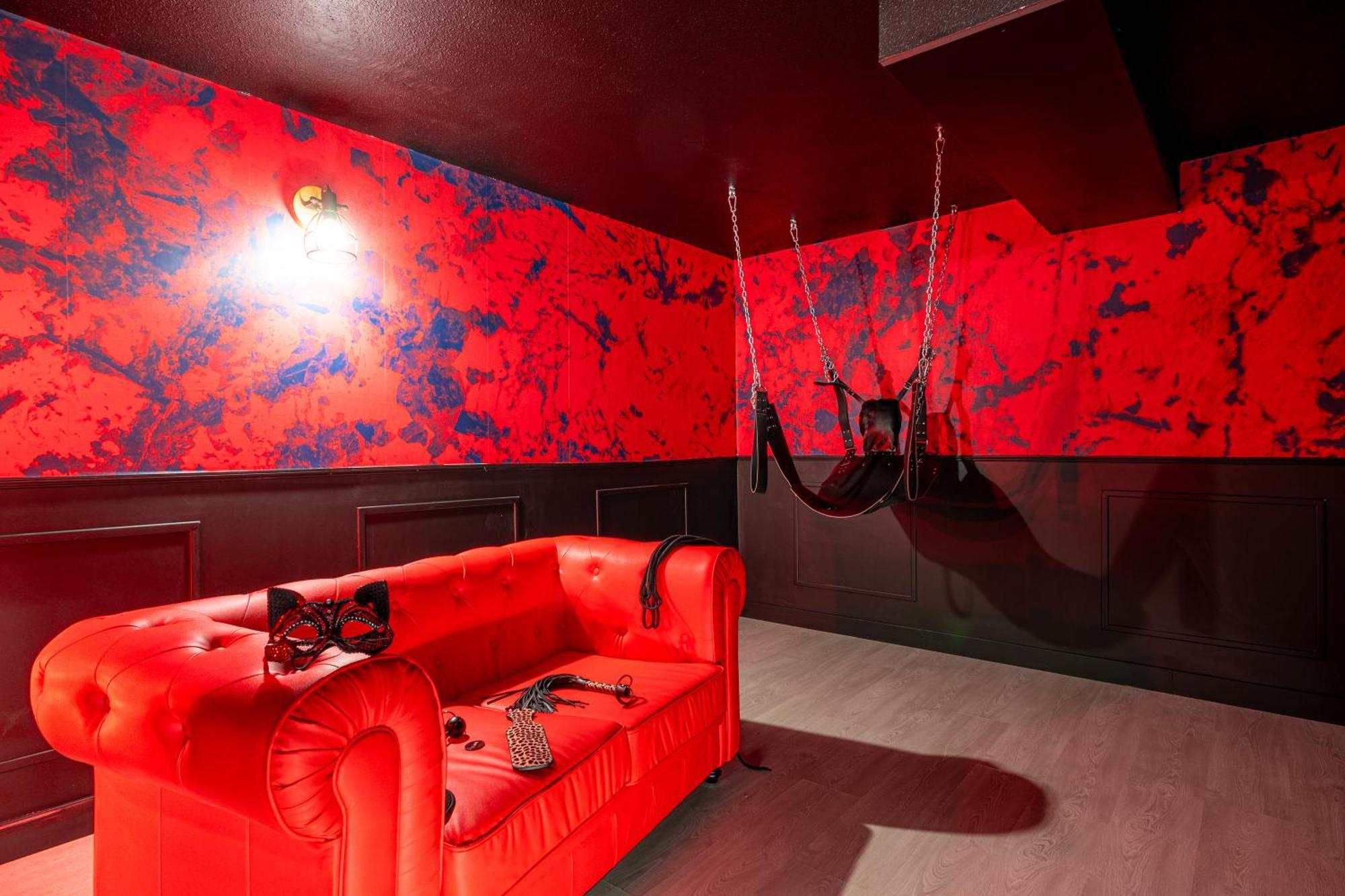 Cocon Sensuel - 50 Nuances - Les Cocons De Nath Apartment Montbeliard Bagian luar foto